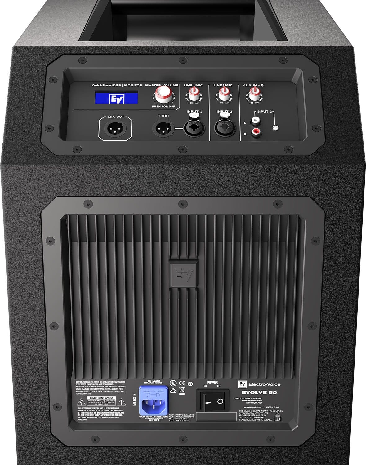 Electro-Voice EVOLVE 50 Speaker with Subwoofer Cover - PSSL ProSound and Stage Lighting