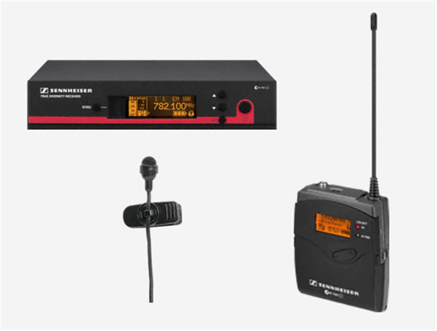 Sennheiser EW-122-G3 Cardioid Lavalier Wireless Mic System - ProSound and Stage Lighting