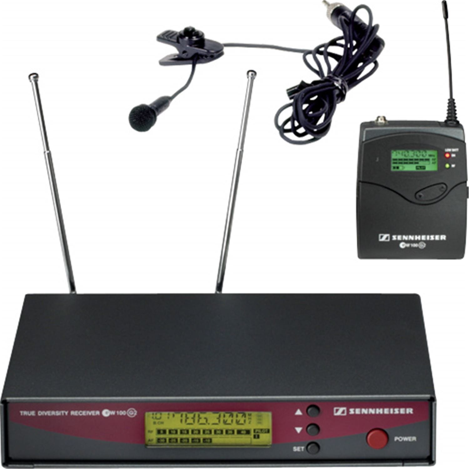 Sennheiser EW122-G2 Wireless Lavalier System - A - ProSound and Stage Lighting