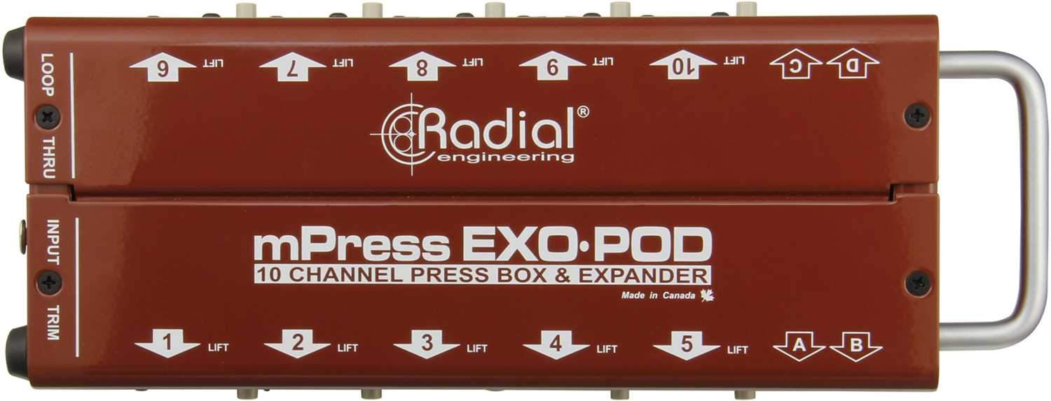 Radial Exo-Pod Press-box Expander Floorbox - ProSound and Stage Lighting