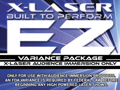 X-Laser EZ Online Laser Variance Application Kit - ProSound and Stage Lighting