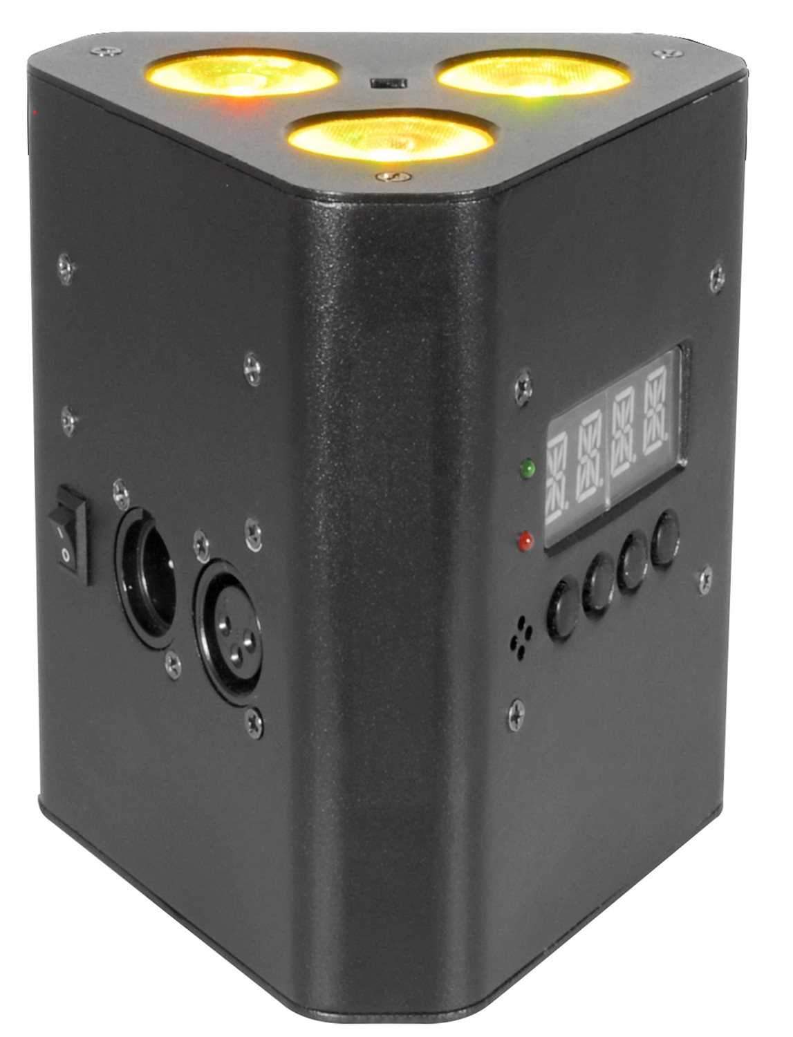 Chauvet EZWedge Tri RGB Battery-Powered LED Wash Light - ProSound and Stage Lighting