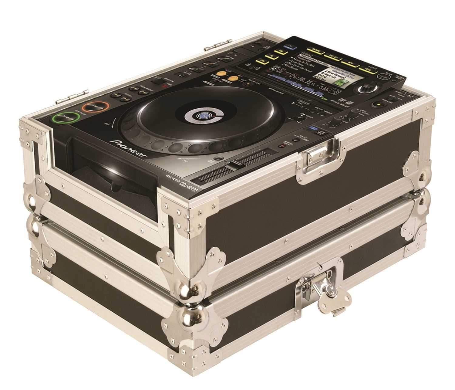 On Stage FC5000CDJ Pro Large Format Cd Player Case - ProSound and Stage Lighting