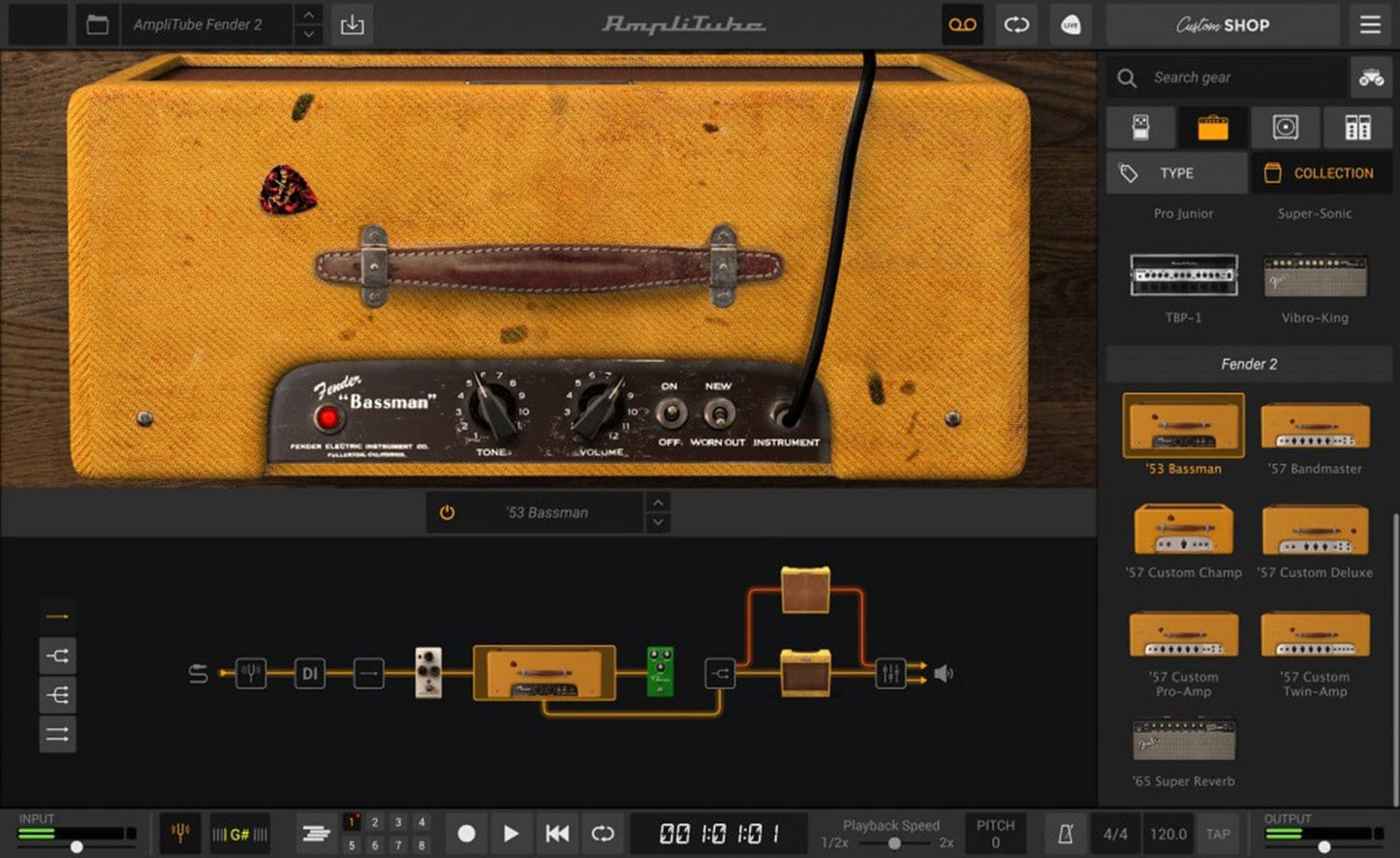 AmpliTube Fender 2 Collection Amplifier Effects Software - PSSL ProSound and Stage Lighting