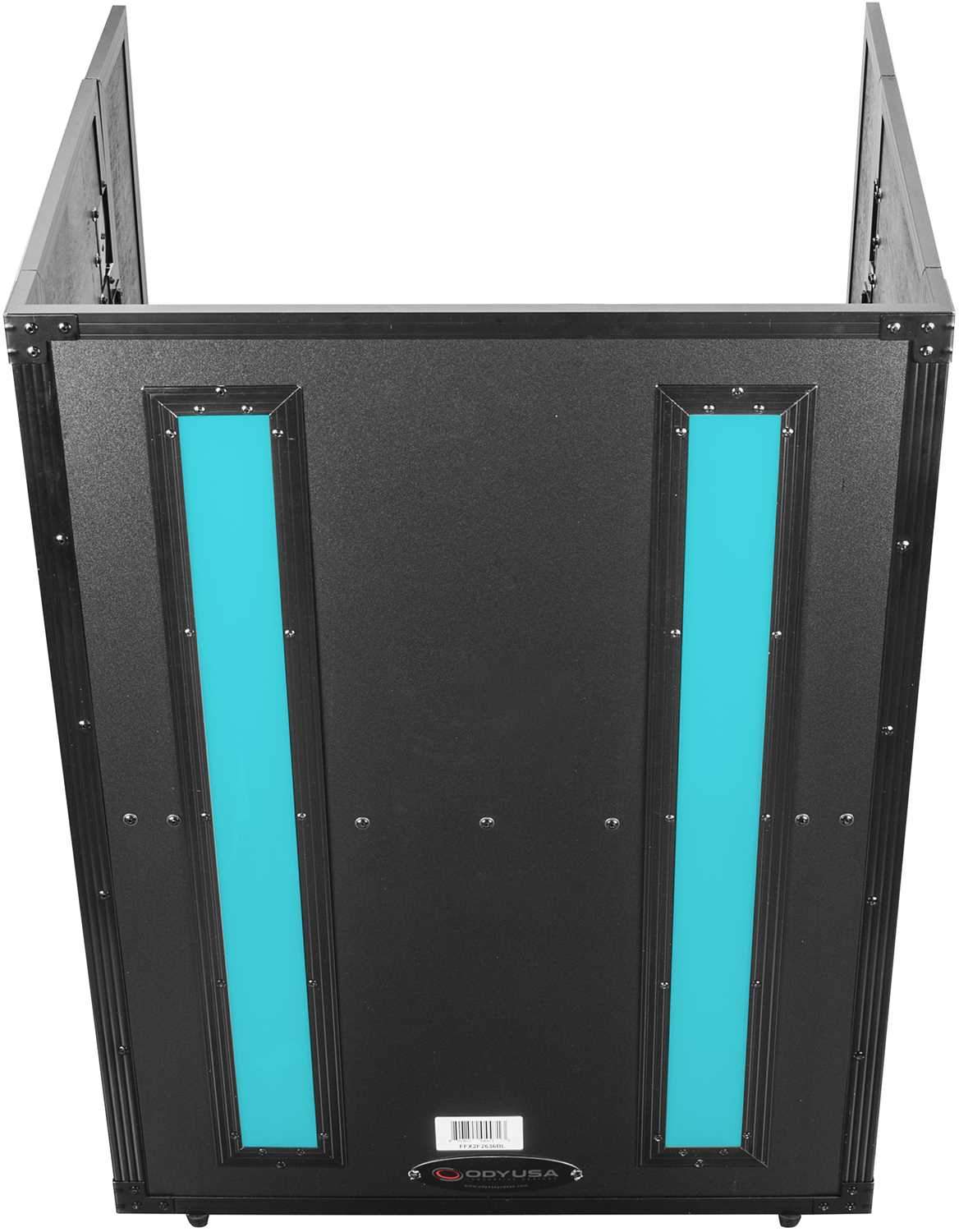 Odyssey FFX2F2636BL 26x36 Flight FX Fold-Out DJ Stand Facade - ProSound and Stage Lighting