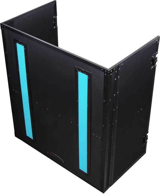 Odyssey FFX2F3336BL 33x36 Flight FX Fold-Out DJ Stand Facade - ProSound and Stage Lighting