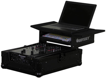 Odyssey FFXGS10MIXBL Fx 10In Mixer Led Glide Cas - ProSound and Stage Lighting