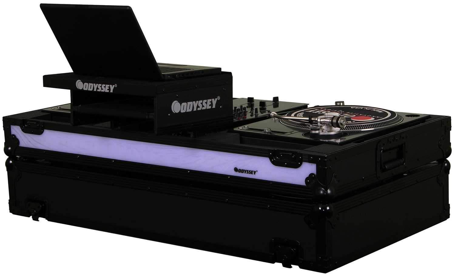 Odyssey FFXGSBM10WBL Fx Led Glide Turntable Coff - ProSound and Stage Lighting