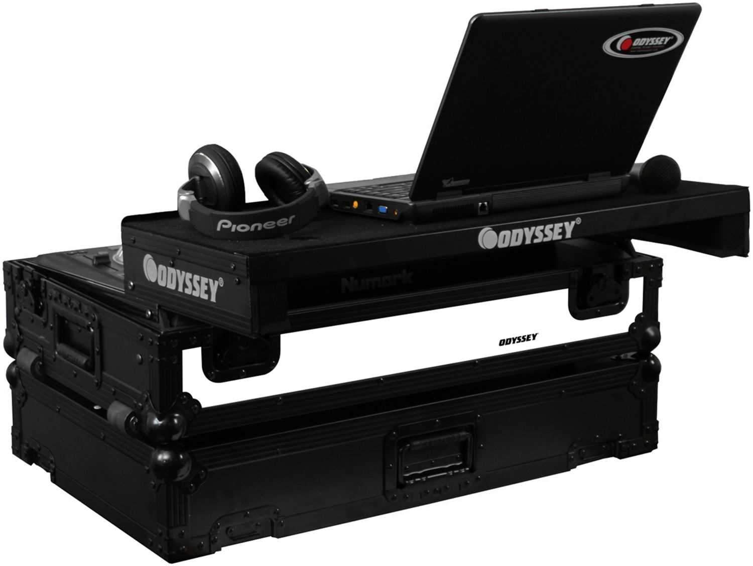 Odyssey FFXGSMIXDECKBL Mixdeck Mixdeck Quad Case - ProSound and Stage Lighting