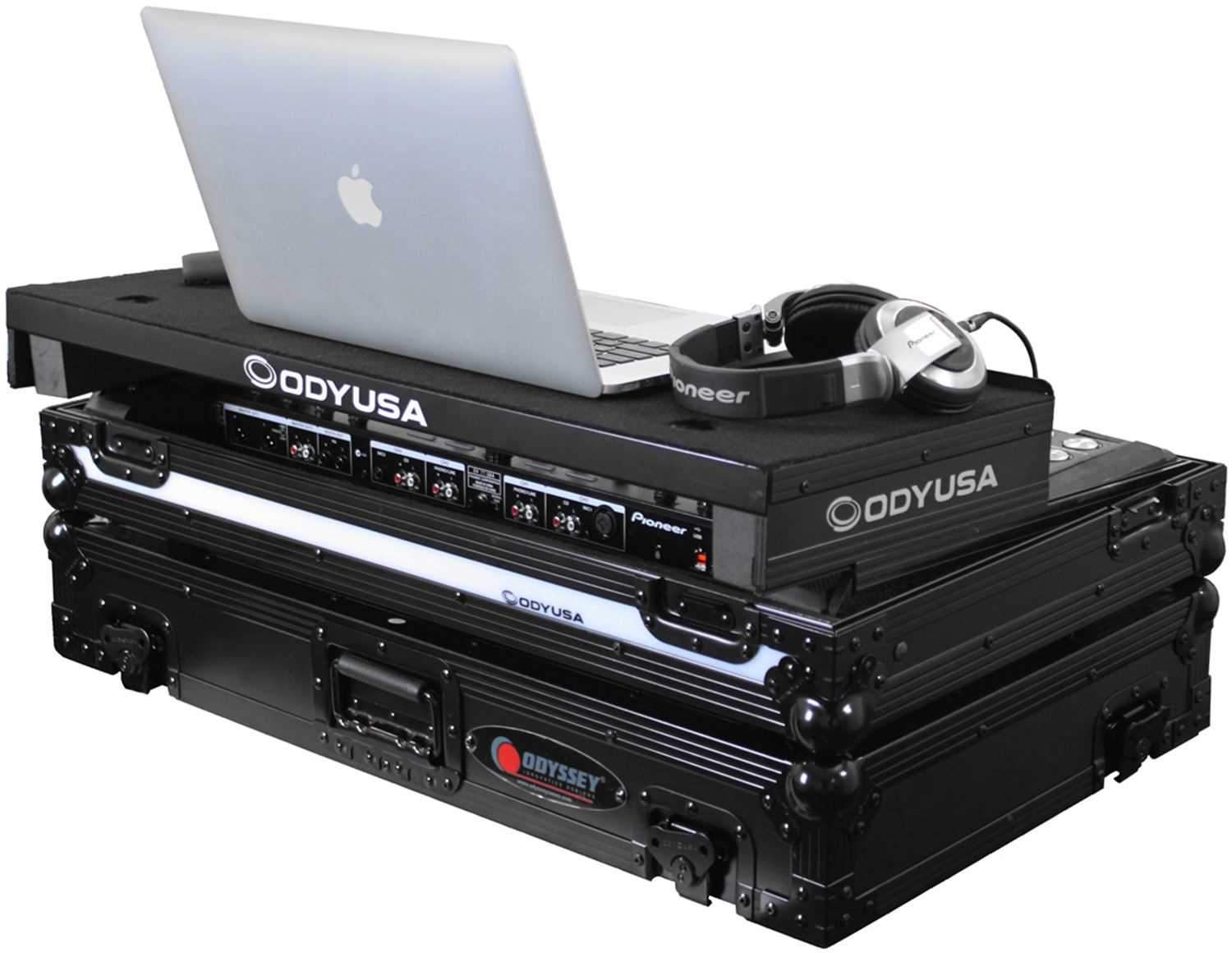 Odyssey FFXGSPIDDJSXBL Glide Case for Pioneer DDJ-SX3 DJ Controller - ProSound and Stage Lighting