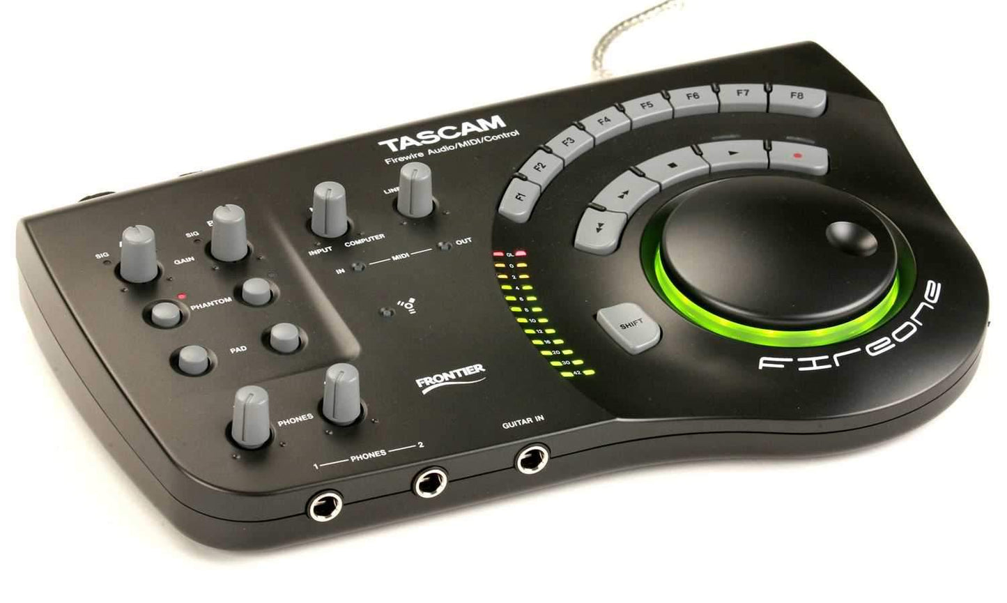 Tascam FIRE-ONE Firewire Audio/Midi Interface - ProSound and Stage Lighting