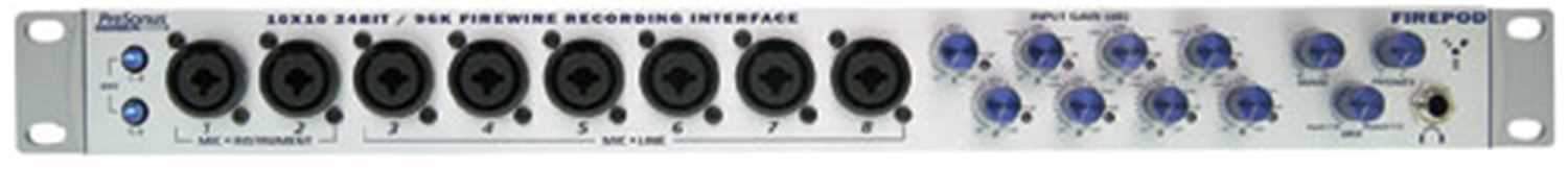 Presonus FIREPOD Firewire Interface 8 Mic Pres