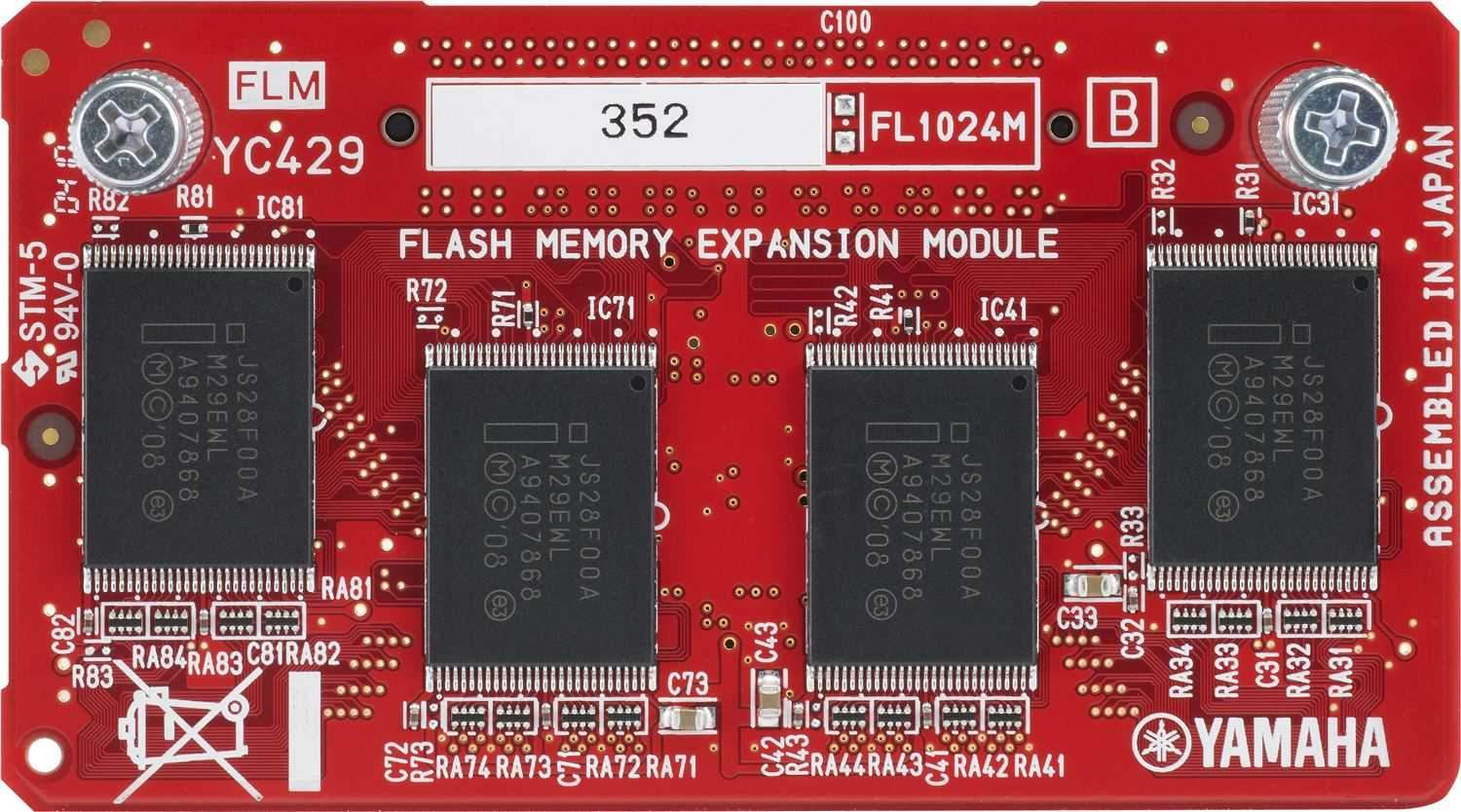 Yamaha FL1024M 1GB Flash Board For Motif-XF Series - ProSound and Stage Lighting