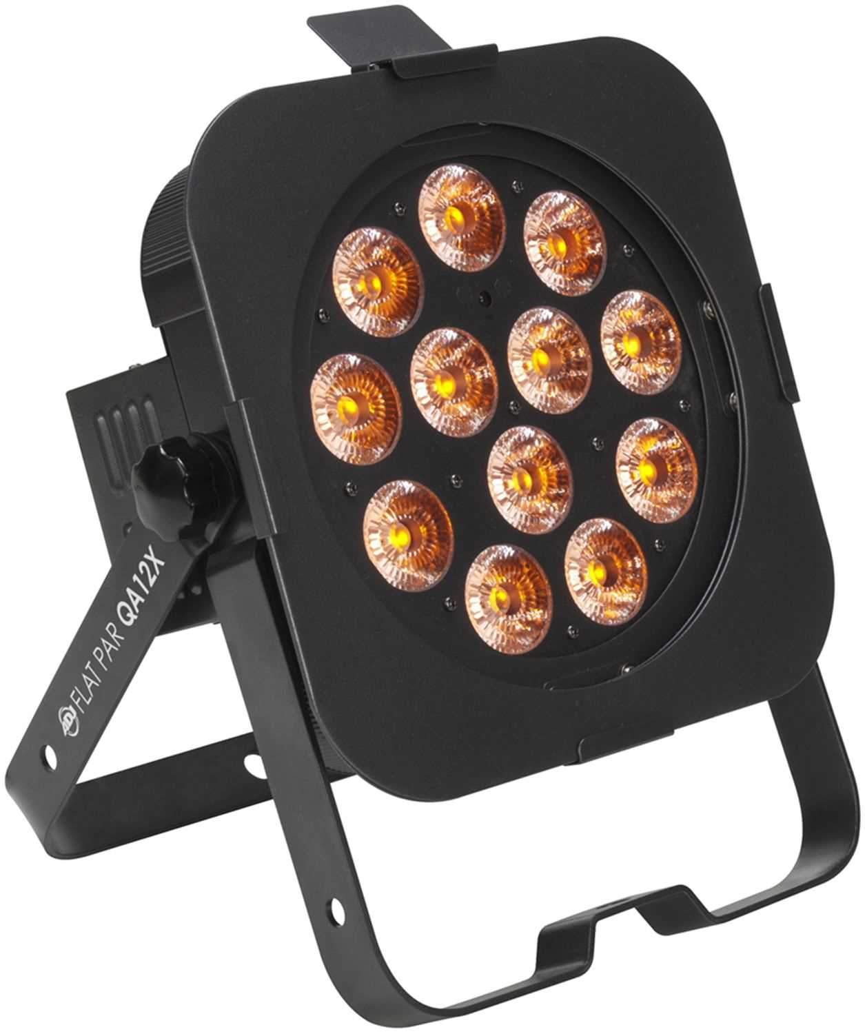 American DJ Flat Par QA12X DMX RGBA LED Wash Light - ProSound and Stage Lighting