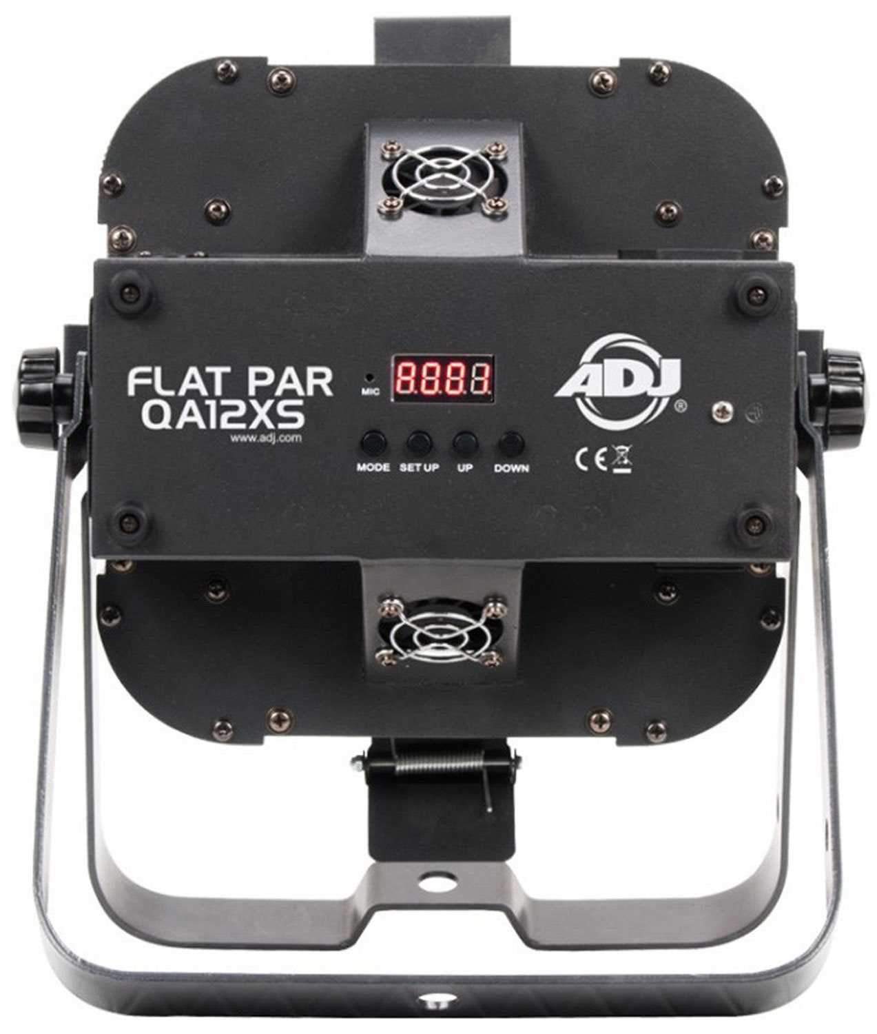 ADJ American DJ Flat Par QA12XS RGBA LED Light with Snoot - ProSound and Stage Lighting