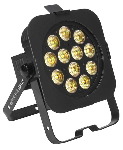 American DJ Flat Par QA12X DMX RGBA LED Wash Light - ProSound and Stage Lighting