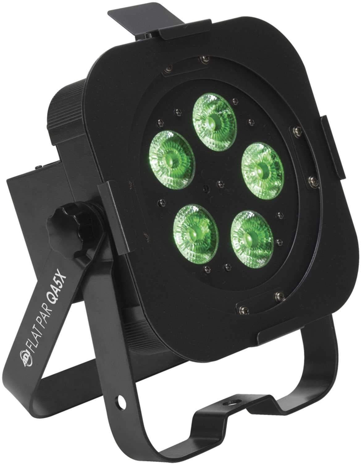 American DJ Flat Par QA5X RGBA DMX LED Wash Light - ProSound and Stage Lighting