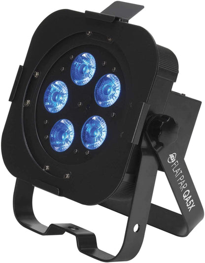 American DJ Flat Par QA5X RGBA DMX LED Wash Light - ProSound and Stage Lighting