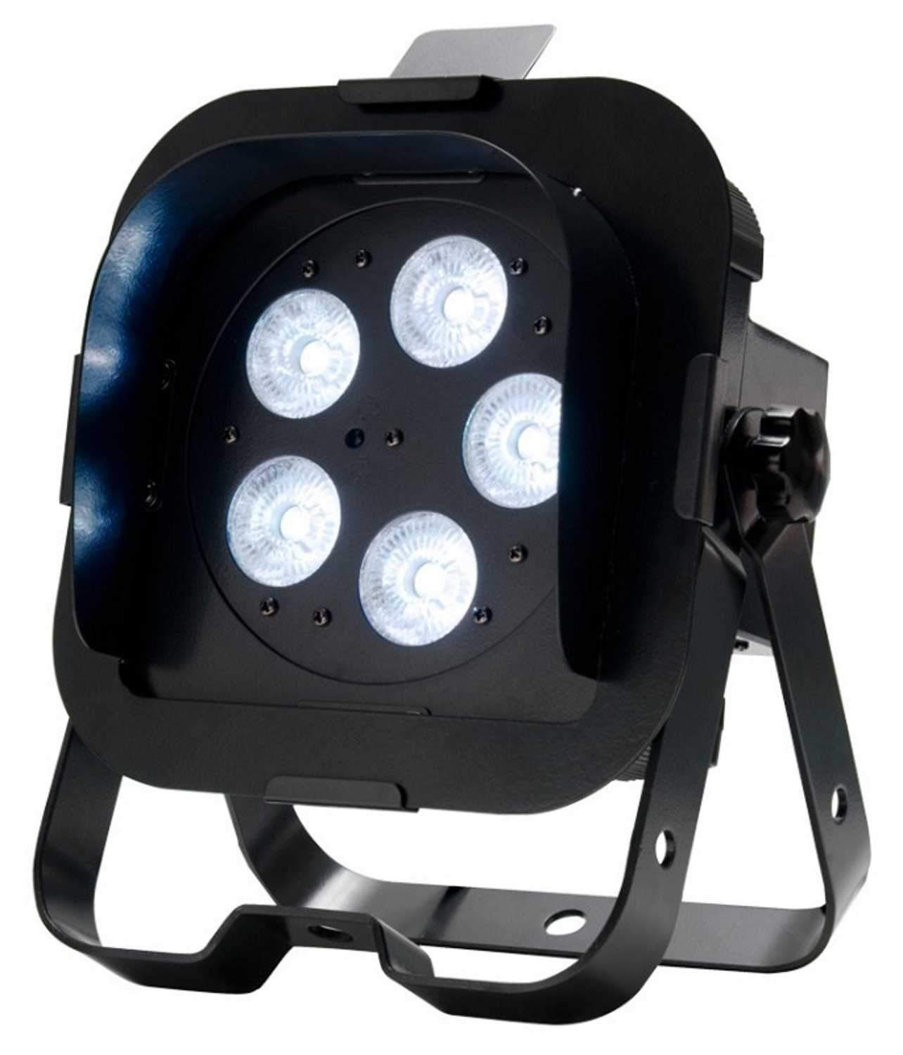 ADJ American DJ Flat Par QWH5XS 5X5-Watt RGBW LED Wash Light - ProSound and Stage Lighting