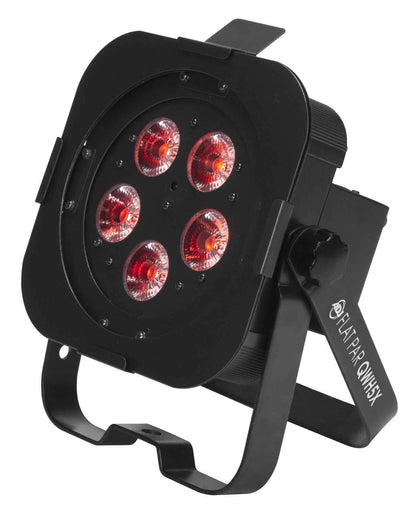 American DJ Flat Par QWH5X RGBW LED Wash Light - ProSound and Stage Lighting