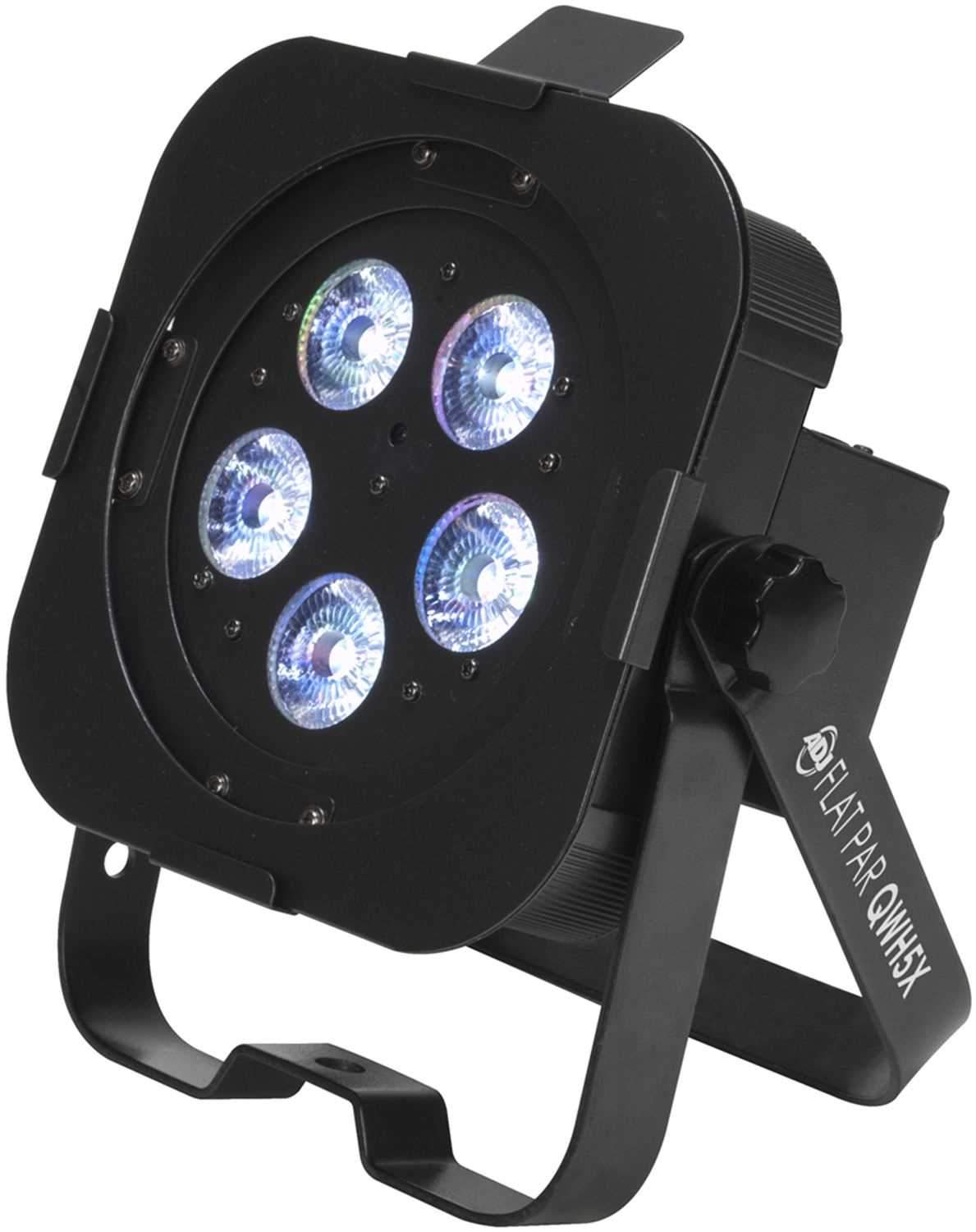 American DJ Flat Par QWH5X RGBW LED Wash Light - ProSound and Stage Lighting