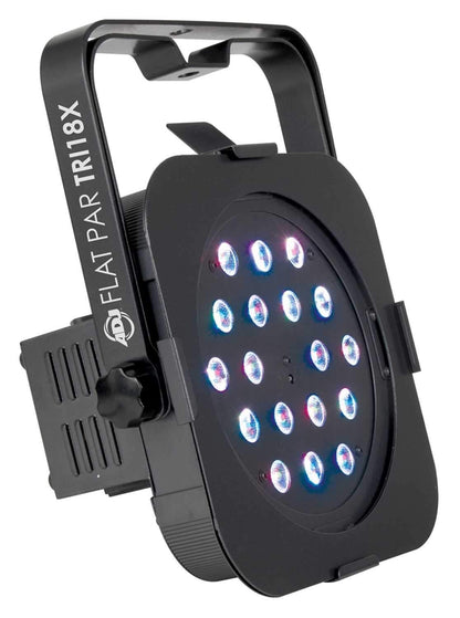 American DJ Flat Par Tri 18X Slim RGB LED Wash - ProSound and Stage Lighting