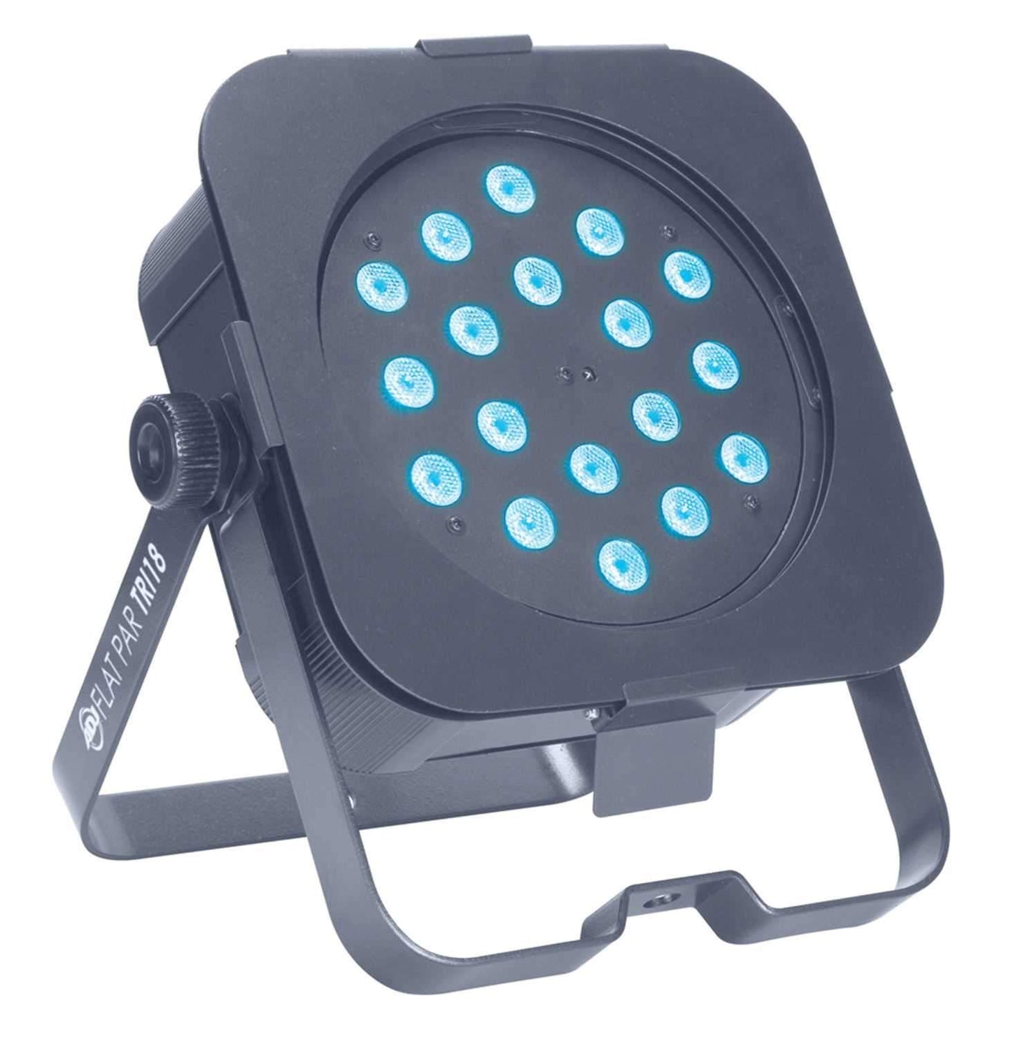 American FLATT-PAR-TRI18 Low Profile DMX LED Par - ProSound and Stage Lighting