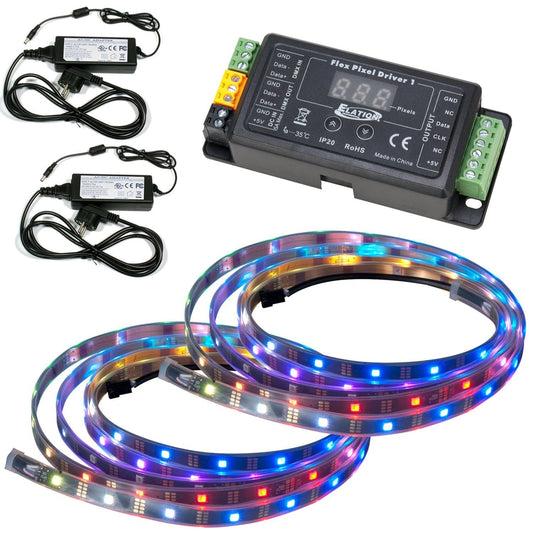 Elation Flex Pixel Tape DMX Sys 2 Tape & Control - ProSound and Stage Lighting