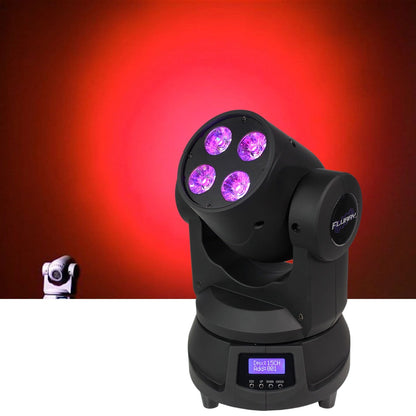 Blizzard Flurry EXA RGBAW Plus UV Mini LED Moving Head Light - ProSound and Stage Lighting