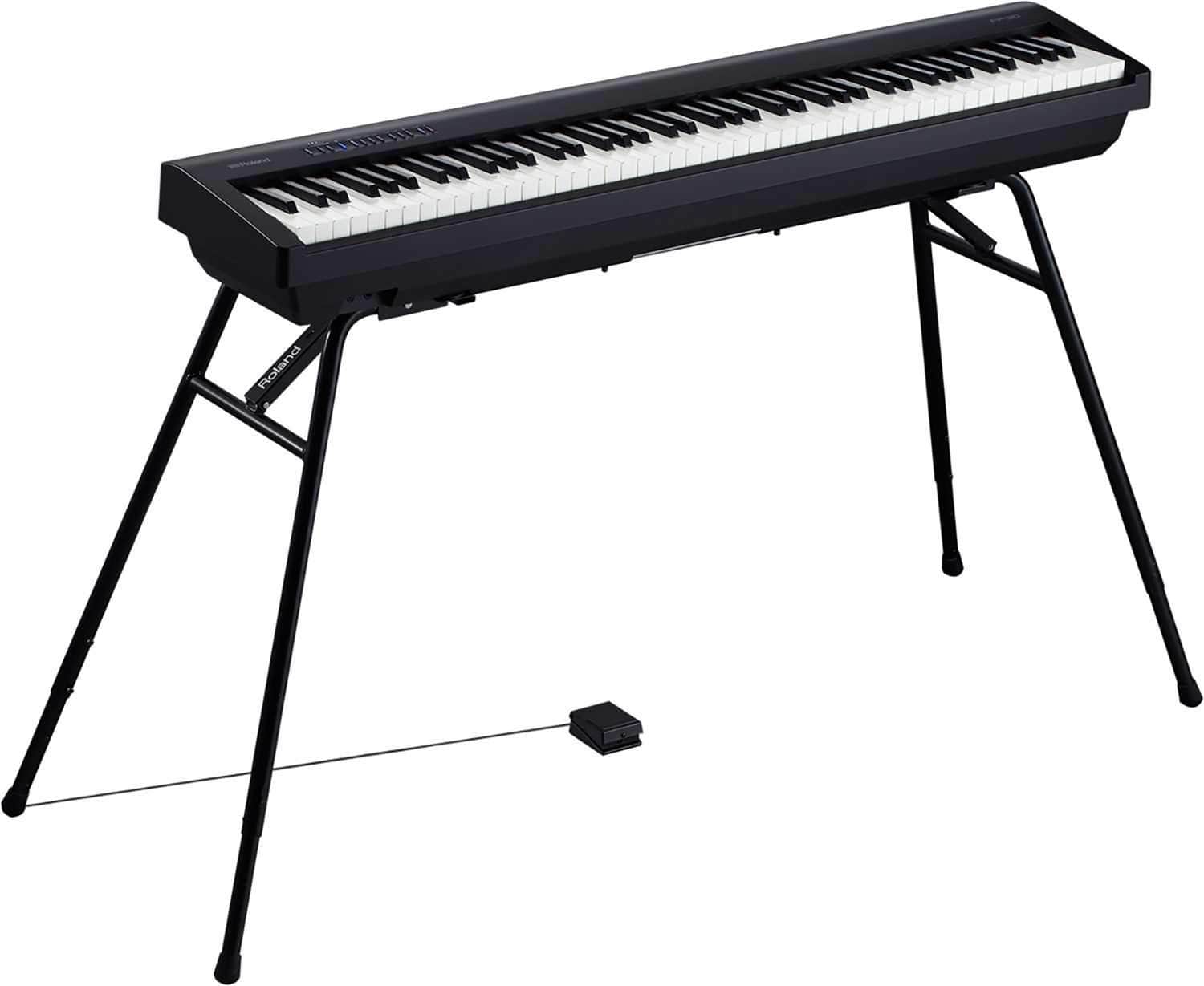 Roland FP-30-BK Digital Portable Piano Black - ProSound and Stage Lighting