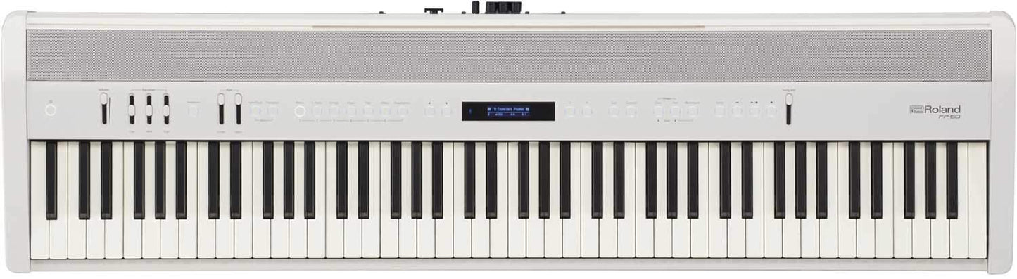 Roland FP-60-WH Portable Digital Piano in white - ProSound and Stage Lighting