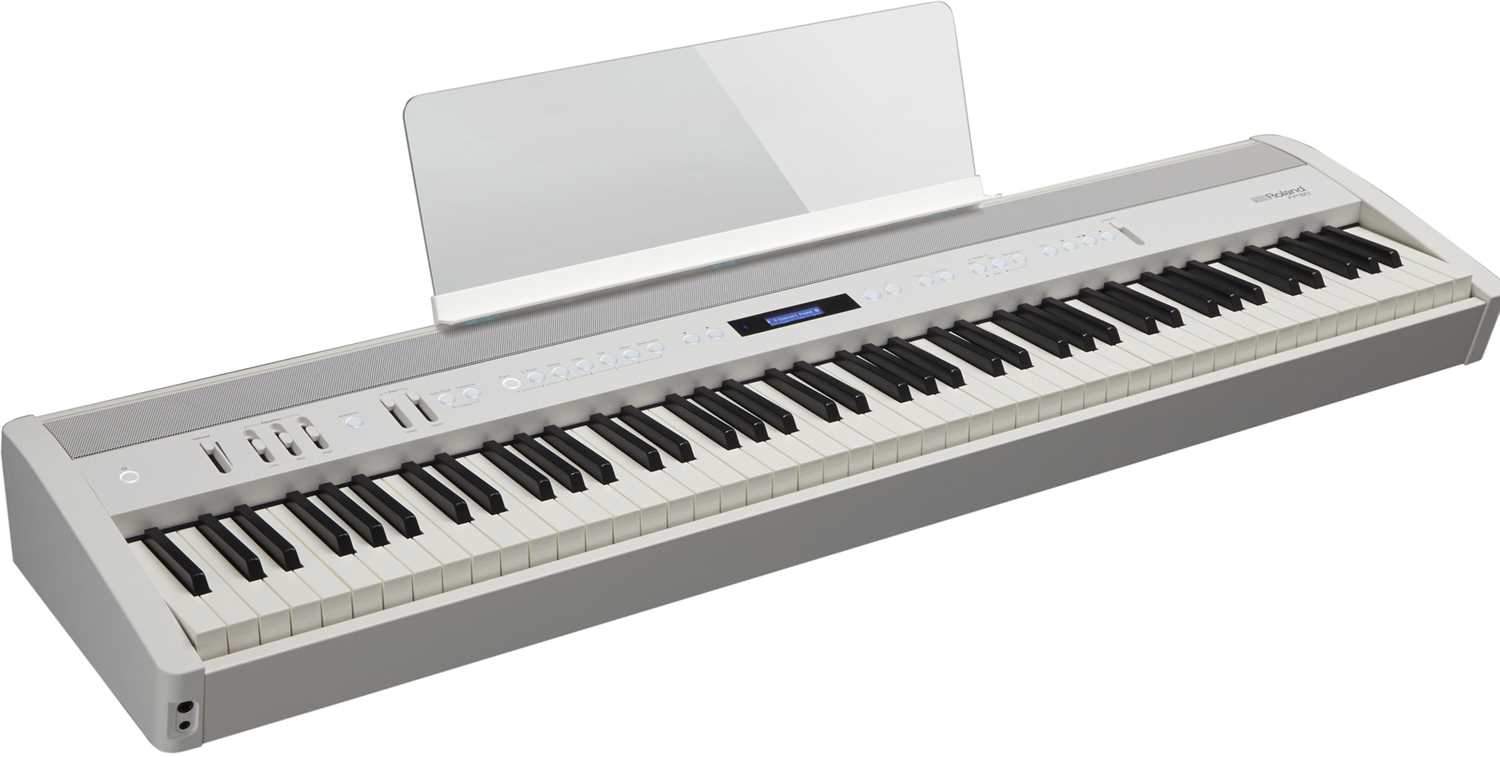 Roland FP-60-WH Portable Digital Piano in white - ProSound and Stage Lighting