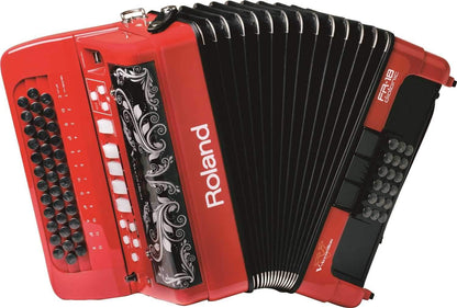 Roland FR-18D-RD Diatonic V-Accordion Red - ProSound and Stage Lighting