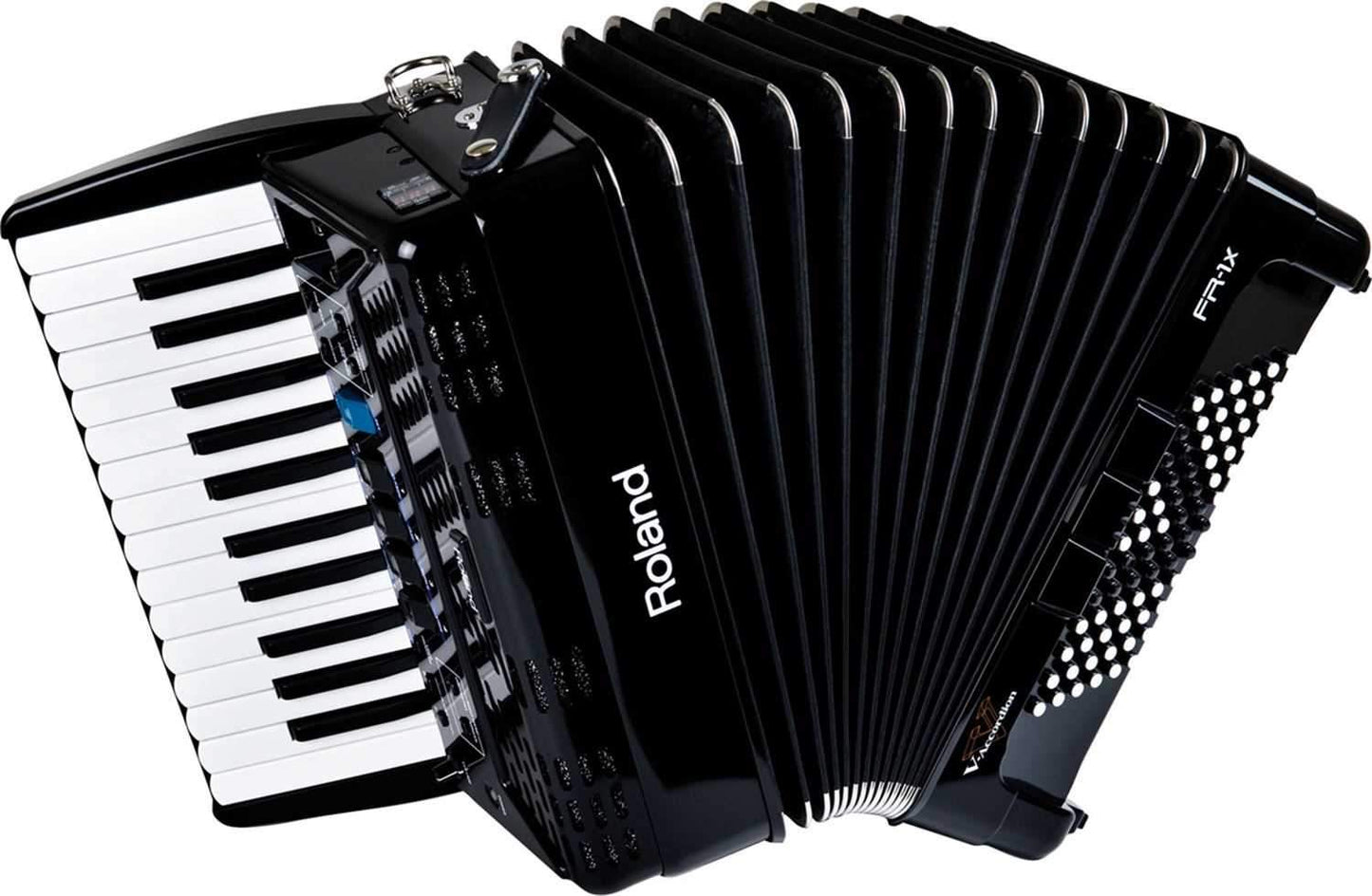 Roland FR-1X-BK V-Accordian Lite-Black with Keys - ProSound and Stage Lighting