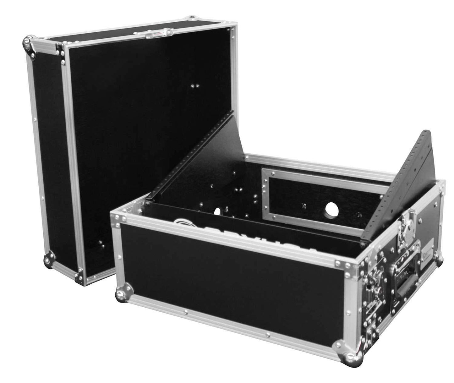 Odyssey FR0802 Flight Ready Combo Rack Case 8Ux2U - ProSound and Stage Lighting