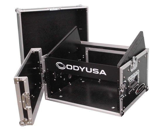 Odyssey FR0804 Flight Ready Combo Rack Case 8Ux4U - ProSound and Stage Lighting