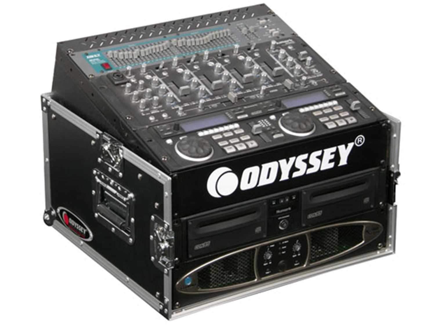 Odyssey FR1004 10x4 Space Combo Amp & DJ Rack Case - ProSound and Stage Lighting