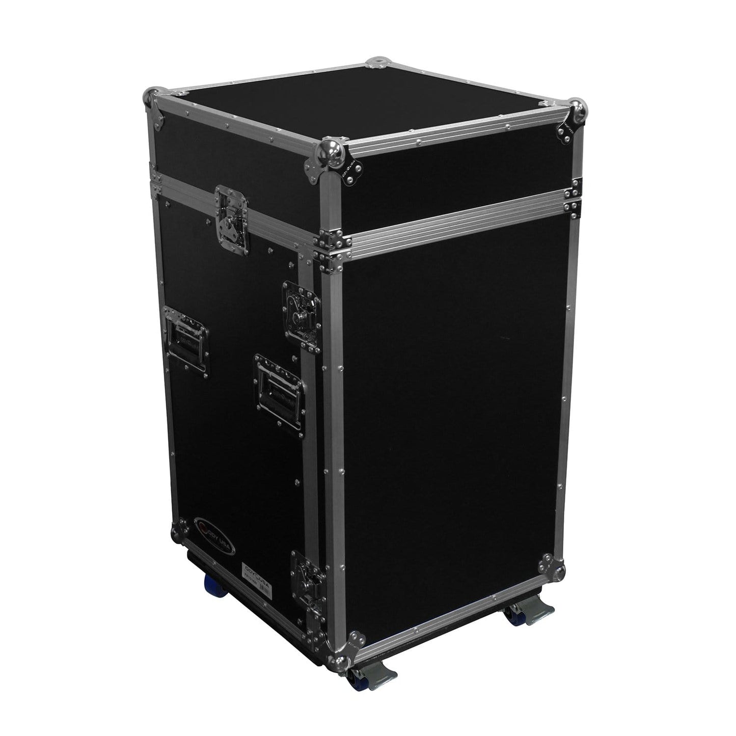 Odyssey FR1014W 10U x 14U Combo Rack Case with Wheels - ProSound and Stage Lighting