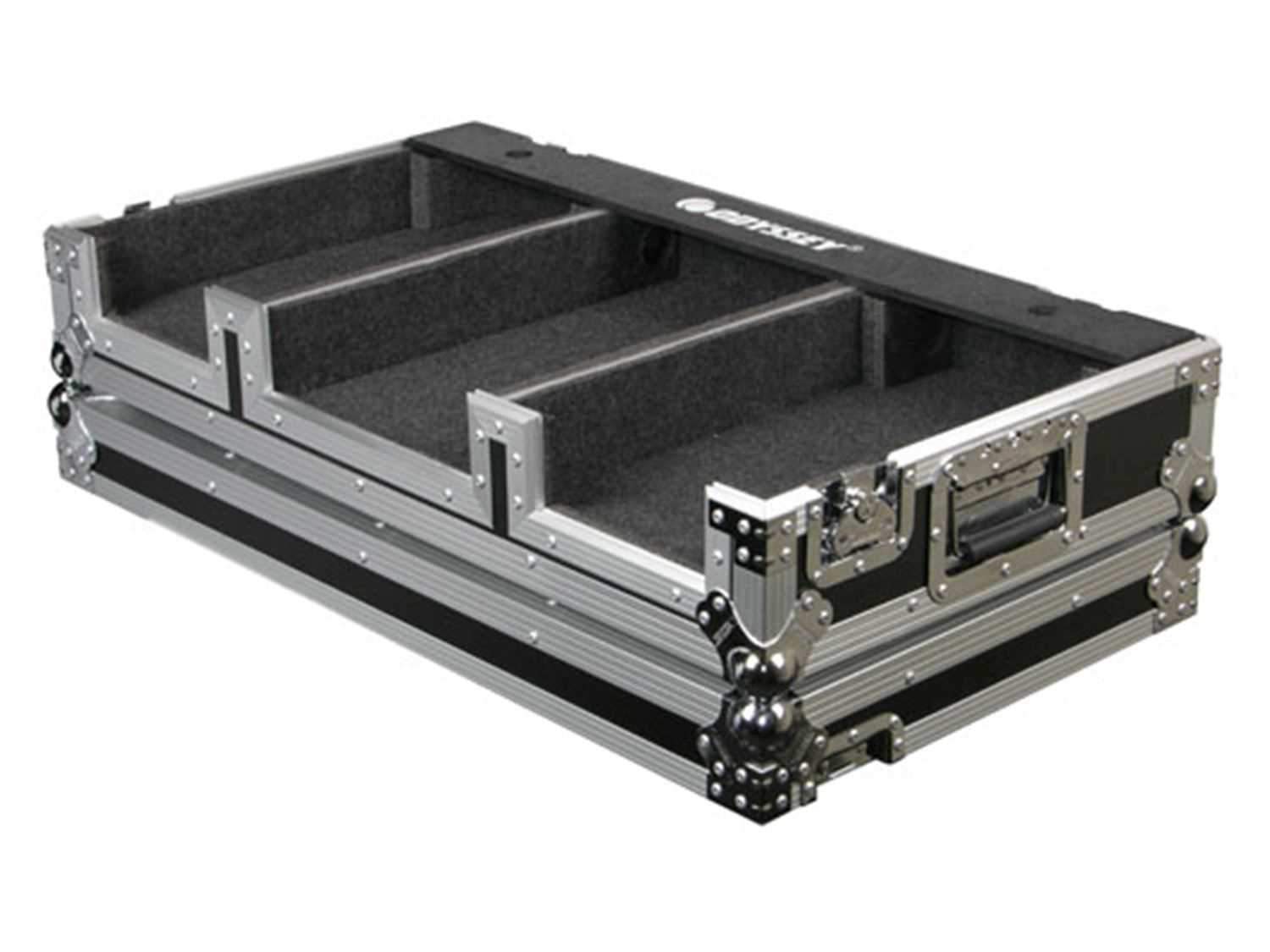 Odyssey DJ Coffin Case for 2 Tabletop CD Players & 10-Inch DJ Mixer - ProSound and Stage Lighting