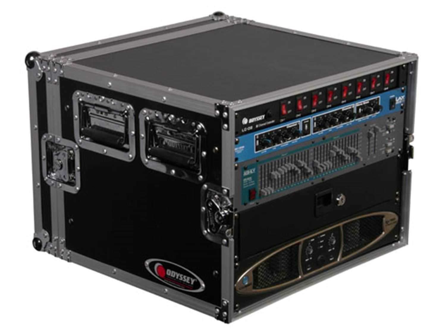 Odyssey FRAR8E 8 Space Amp Rack Case