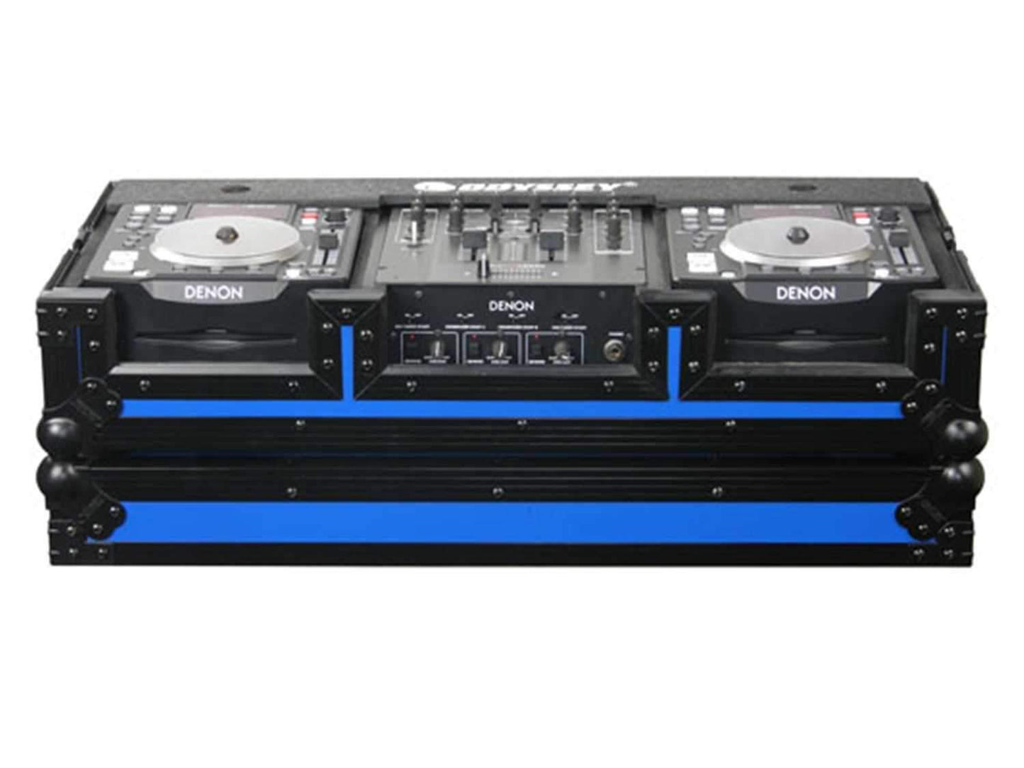 Odyssey FRDNX1200BKBLUE Denon Dj Console - Blue - ProSound and Stage Lighting