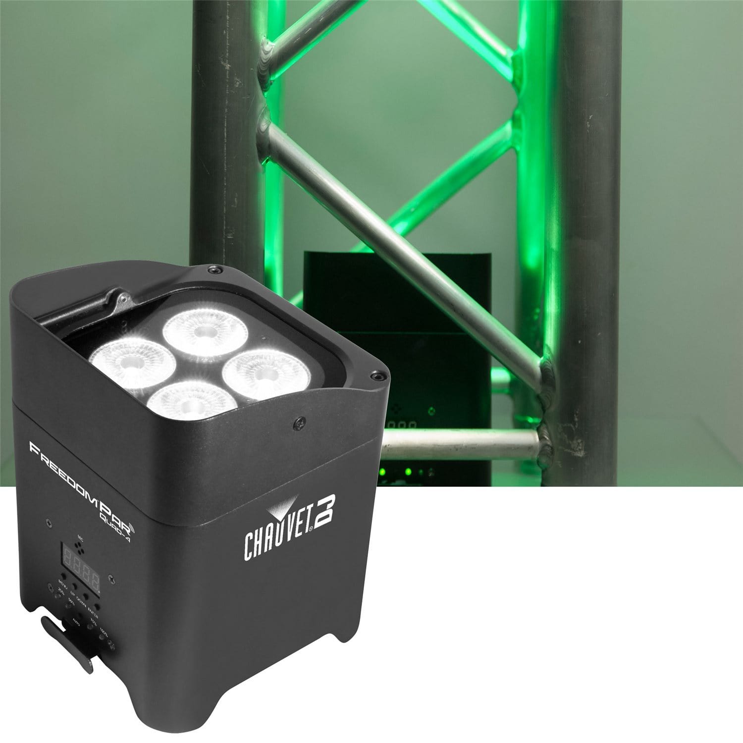 Chauvet Freedom Par Quad-4 RGBA LED Battery-Powered Wireless Wash Light - ProSound and Stage Lighting