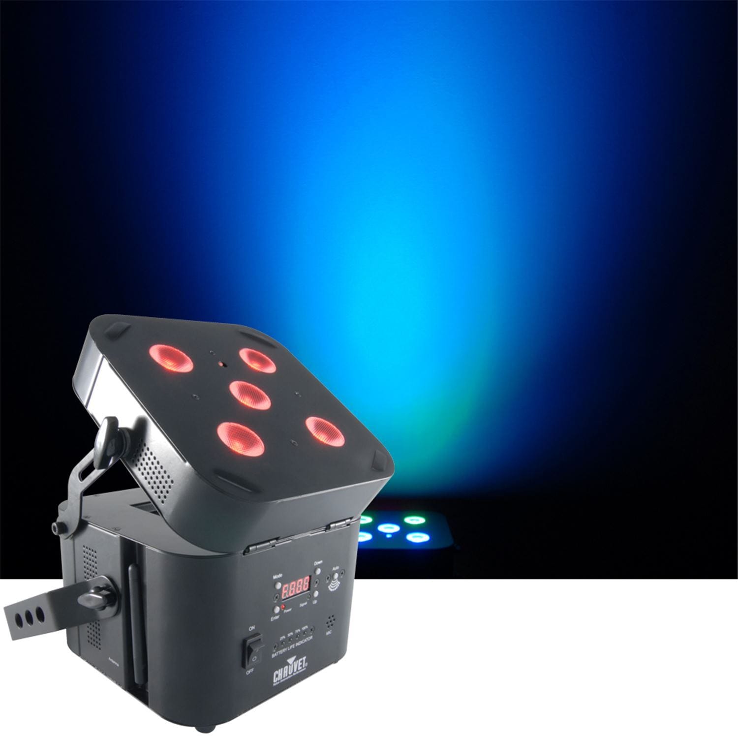 Chauvet FreedomPar Quad-5 RGBA Wireless LED Black - ProSound and Stage Lighting