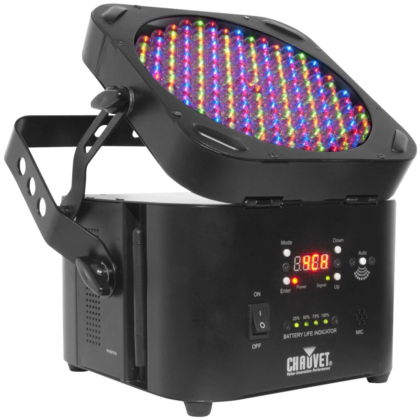 Chauvet FreedomPar RGBA Wireless Bat Pow LED Par - ProSound and Stage Lighting