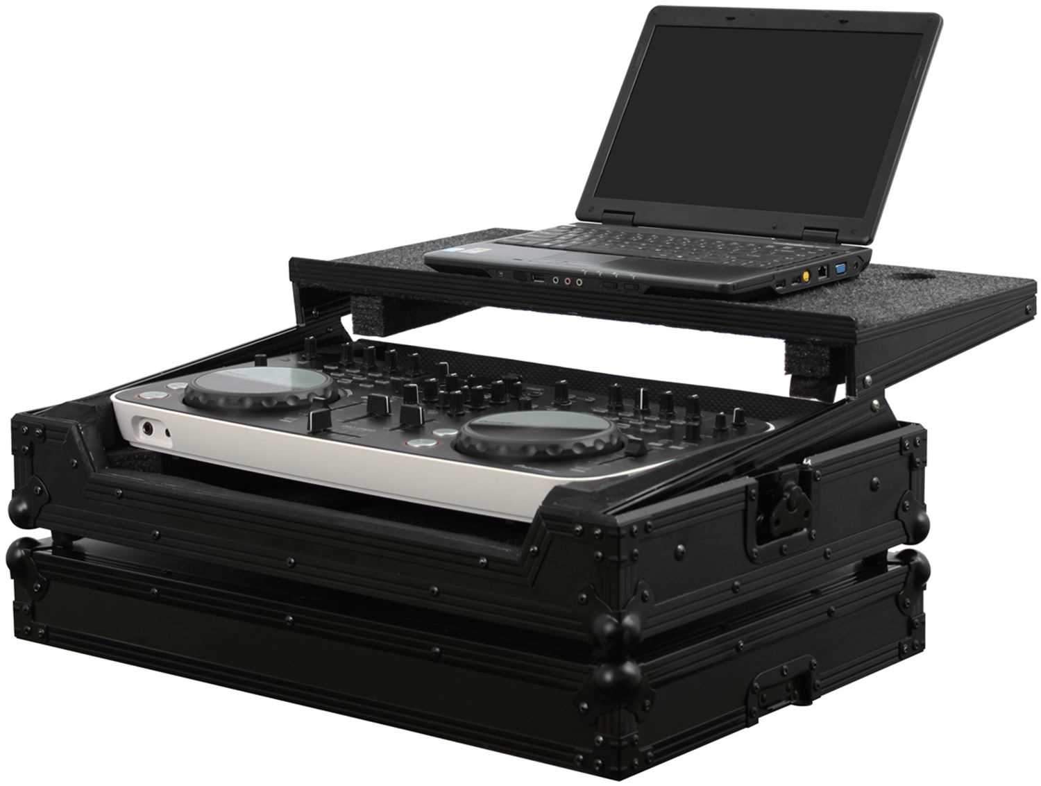 Odyssey FRGSERGOBL Dlx Blk Case For Pioneer Ergo - ProSound and Stage Lighting