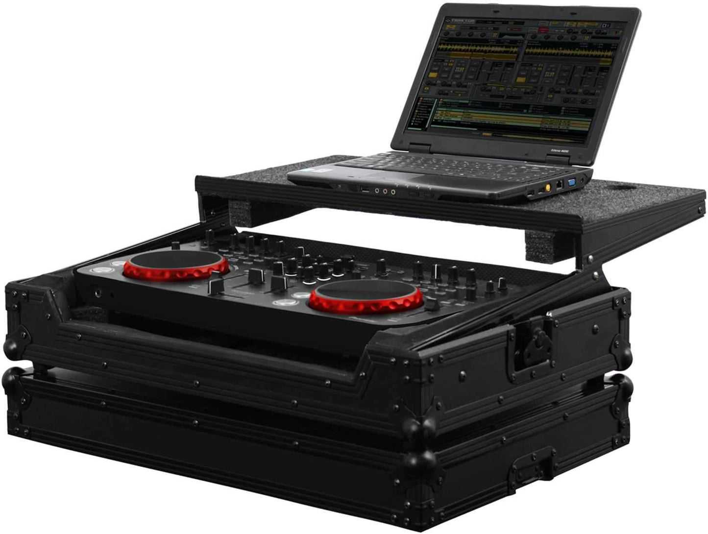 Odyssey FRGSERGOBL Dlx Blk Case For Pioneer Ergo - ProSound and Stage Lighting