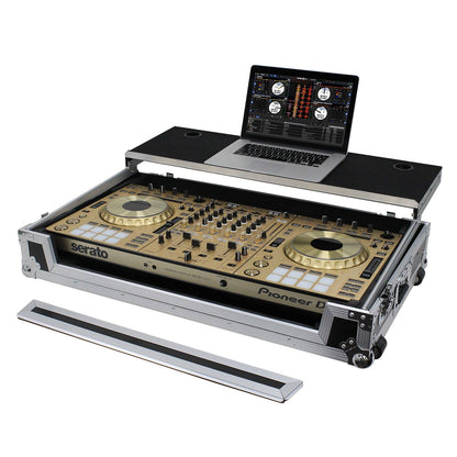 Odyssey FRGSPIDDJRZW Glide Case for Pioneer DDJ-RZ/SZ/SZ2 with Wheels - ProSound and Stage Lighting