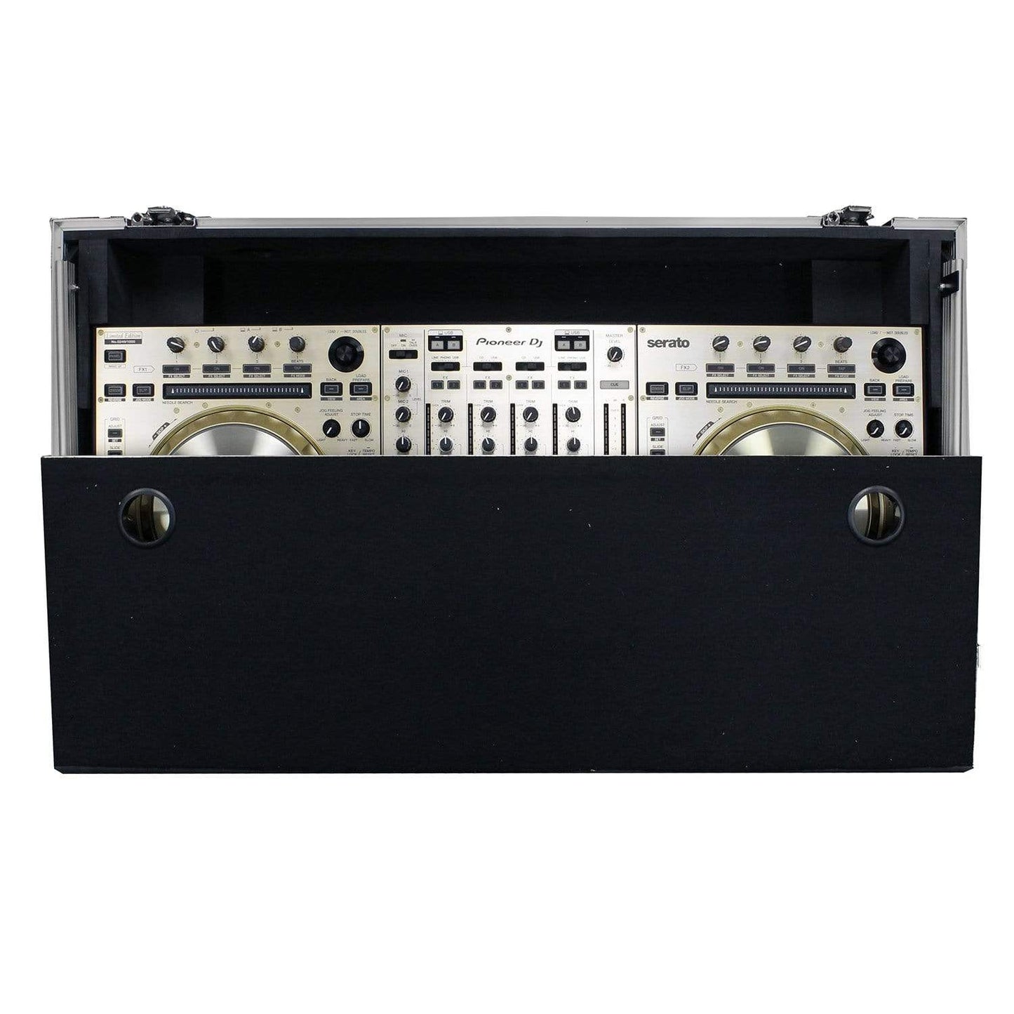 Odyssey FRGSPIDDJRZW Glide Case for Pioneer DDJ-RZ/SZ/SZ2 with Wheels - ProSound and Stage Lighting