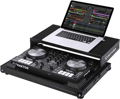 Odyssey Black Glide Case for Traktor Kontrol S2 MK3 DJ Controller - ProSound and Stage Lighting