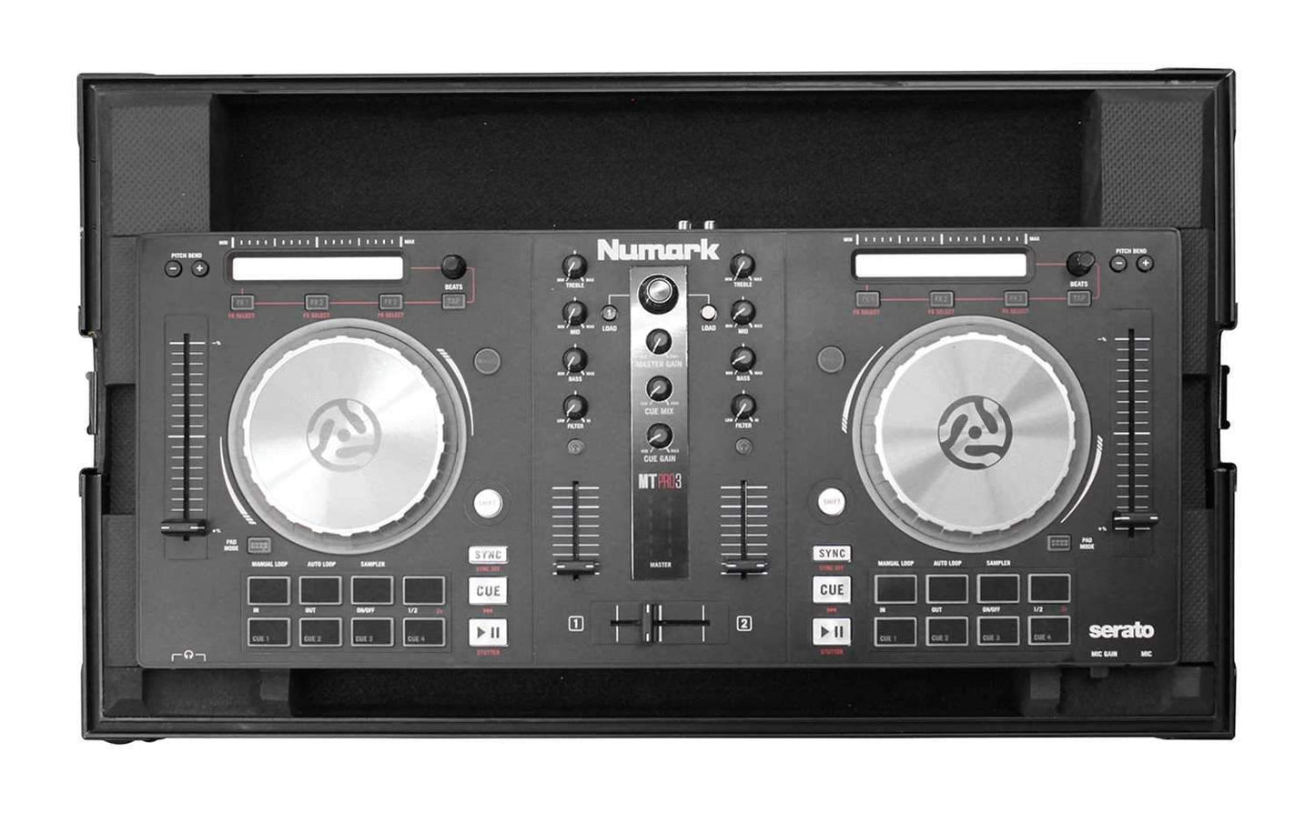 Odyssey FRMIXTRACK3BL Black Label Case for Numark Mixtrack 3 DJ Controller - ProSound and Stage Lighting